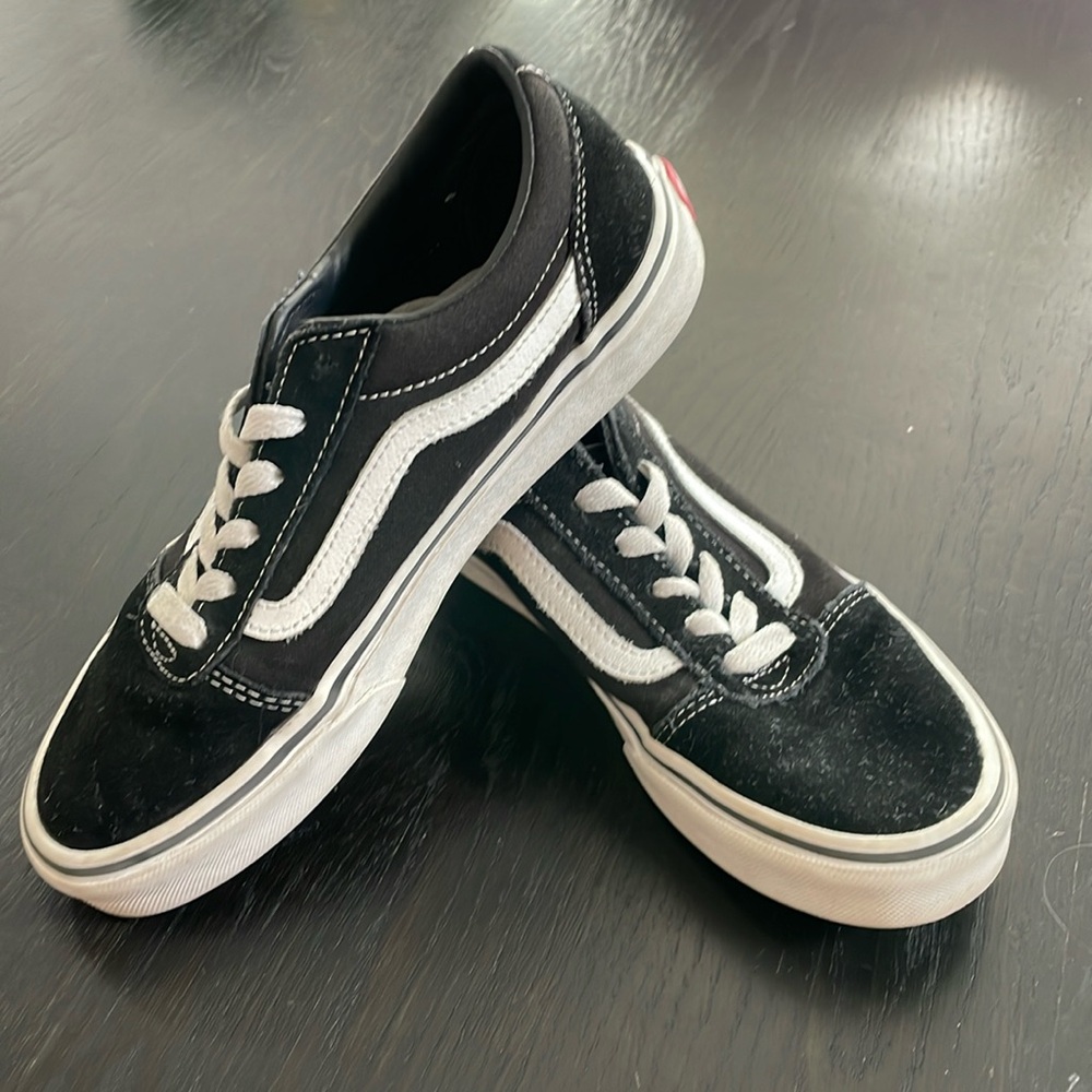 Vans Old Skool - black/white, Youth 4